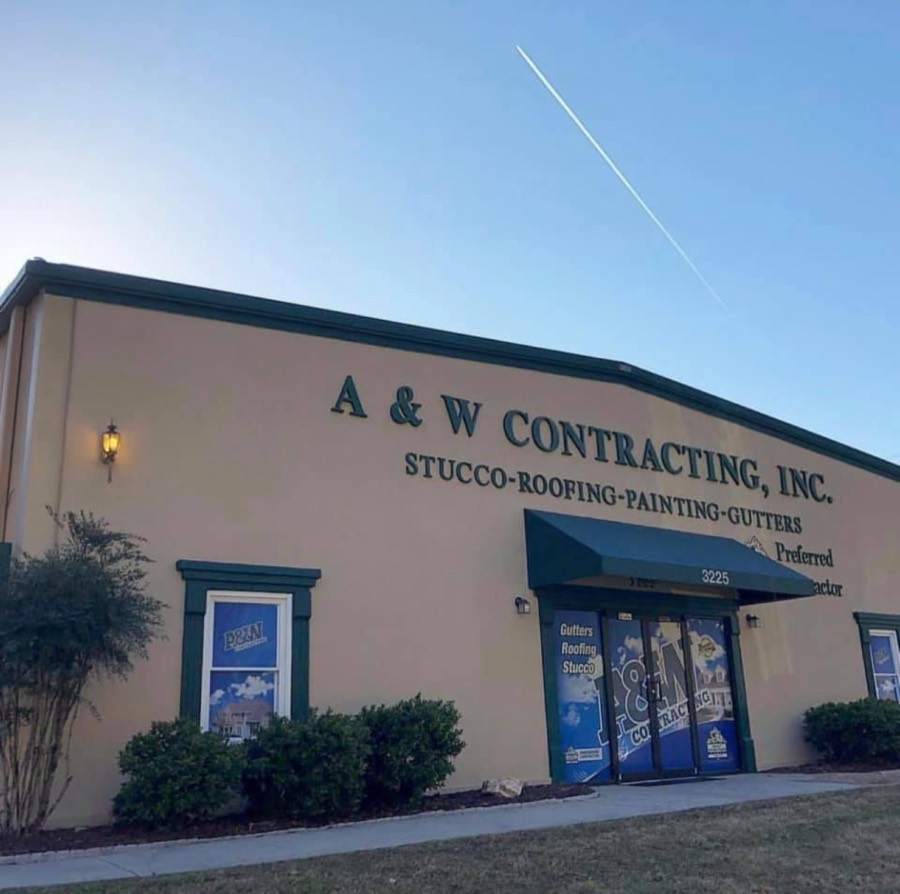 The A&W Contracting headquarters building in Georgia